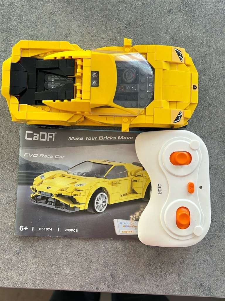 Auto de Carrera de Bloques a Control Remoto